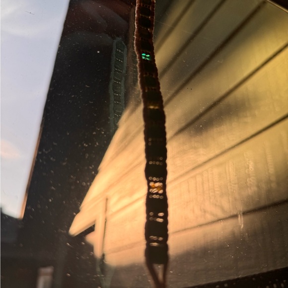 Green Tennis-Style Bracelet with Emerald-Like Gemstones - Picture 5 of 13